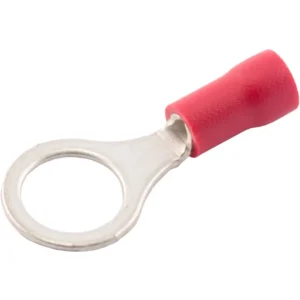 SWA Terminal Ring PreInsulated 6.5mm Hole Nylon/Red Copper