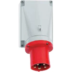 CEENorm Appliance Inlet Surface 3P+E IP44 63A 415V Red
