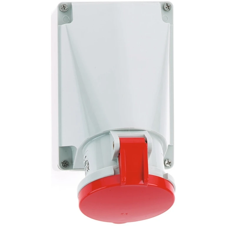 CEENorm Socket Surface 3P+N+E IP44 63A 415V Red - Image 2