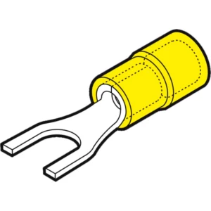 Cembre Fork Terminal Yellow