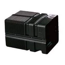 Greenwood Airvac Duct Wall Fixing 249X249X390mm Black Cut To Length On Site