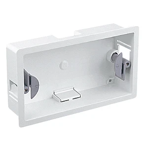 Marshall-Tufflex Moulded Accessory Box Dry Lining Flush Mount 2 Gang 34mm