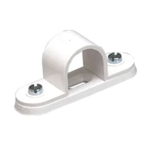 MK Electric Saddle Spacer Bar 25mm White PVC-U