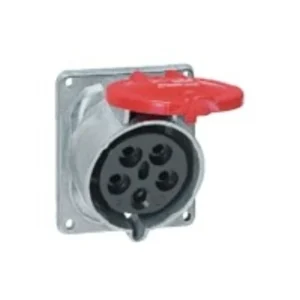 Legrand Socket 3P+N+E Panel Inclined IP44 32A 415V Red