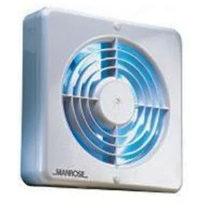 Manrose Fan Window Electro Timer 150mm 6In Pullcord Sw/Neon Lgt