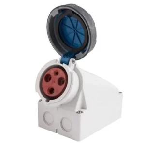 Mennekes Mennk Wall Socket 2P+E 63A 230V 6h