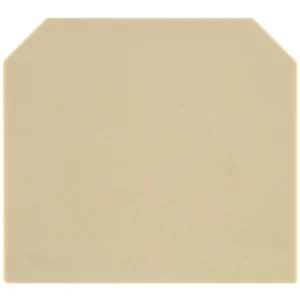Weidmuller End Plate Polyamide 66 11g 2 x 64 x 75mm Beige