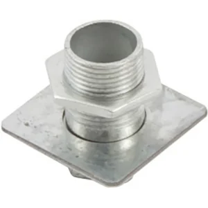Newlec Channel Support Lighting Attachment Adaptor Bright Zinc Plated