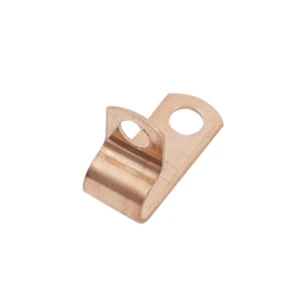 nVent Pyrotenax Cable Clip. 1 Hole Bare Copper. For Light Duty 4L2.5 & 7L1.5
