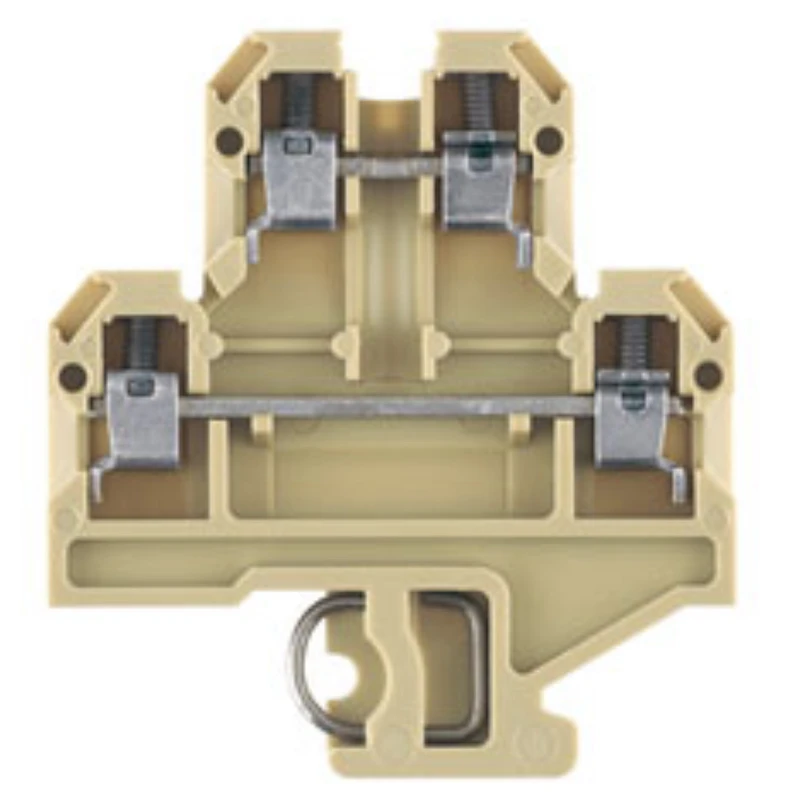 Weidmuller Terminal 26-12AWG Polyamide 66 13g 6x59.5x50mm Beige/Yellow