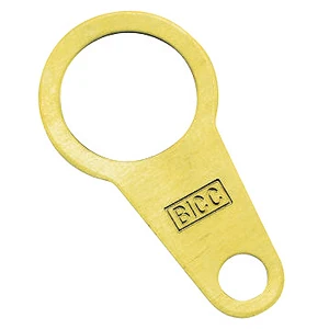 Prysmian Earth Tag Explosion Proof Brass 32mm