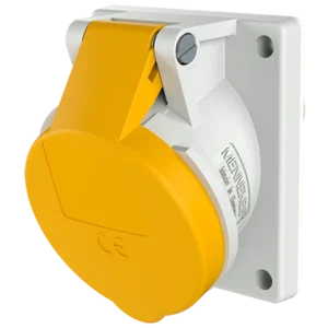 Mennekes Mennk Panel Socket 2P+E 16A 110V 4h