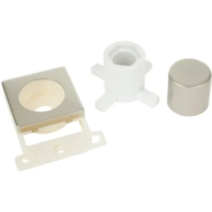 Click Scolmore Dimmer Unit Module Mounting Kit Pearl Nickel