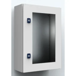 nVent HOFFMAN Door Glazed Clear Acrylic 300X300mm Ral 7035 Glass IP55