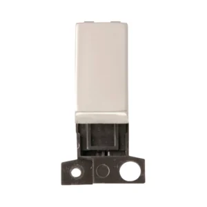 Click Scolmore Switch 2 Way Module 10A Pearl Nickel