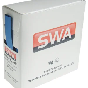 SWA Sleeving LS0H Heat Shrink Standard Grade Handibox 12.7mmx10M Grey Polyolefine