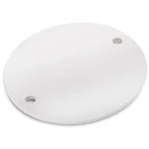 Newlec Conduit Circular Box Lid PVC White