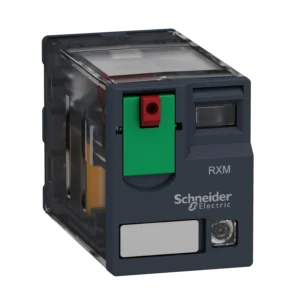Schneider Electric Miniature Plug-In Relay Zelio Rxm 2 C/O 120V AC 12A with LED