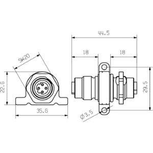 Weidmuller Klippon IE-M12-COUP