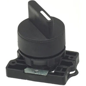 Europa Selector Switch Weatherproof 2 Position Stay Put Black Plastic IP67