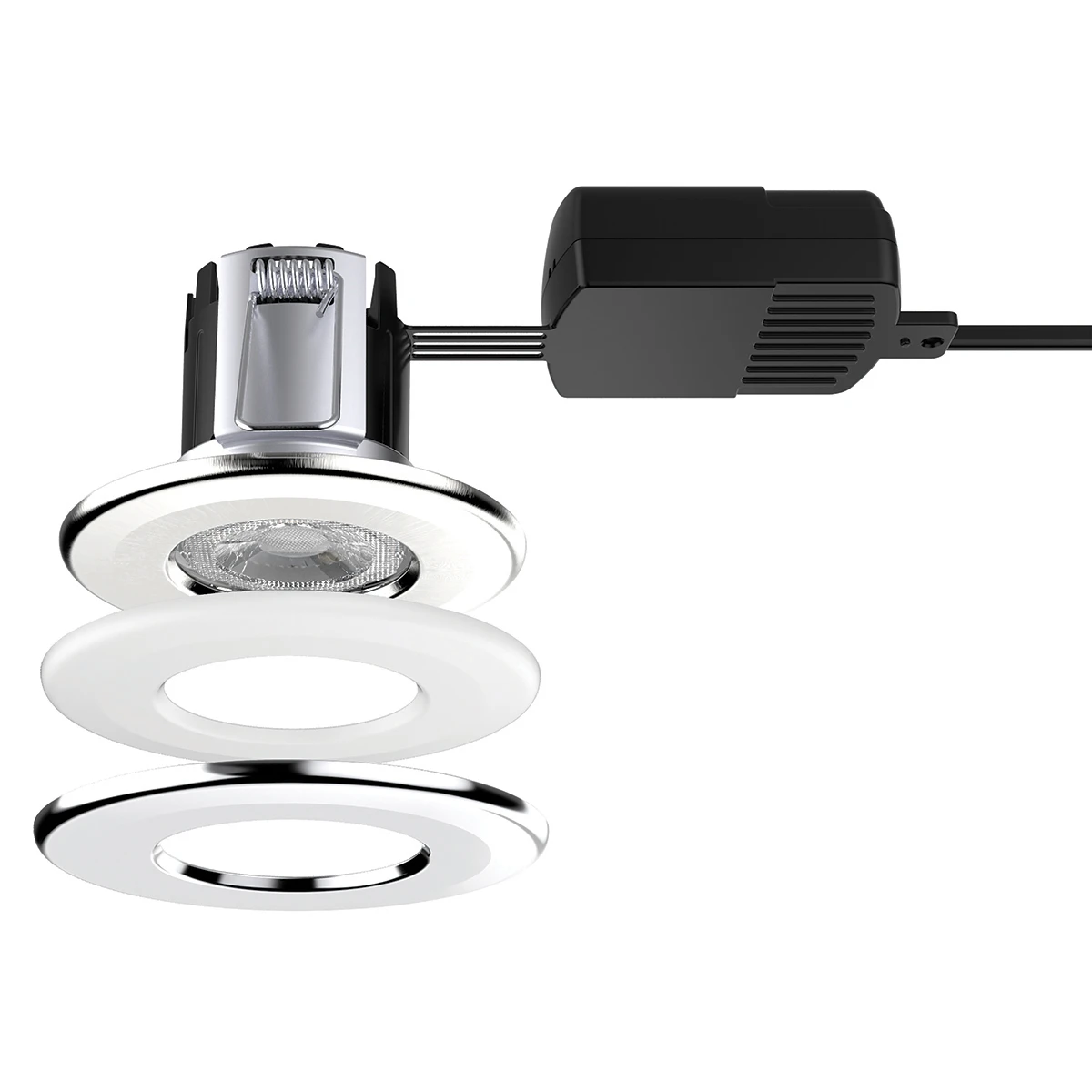 Newlec Downlight LED Fire Rated 4.8w 4000k 400Lm IP65 - Image 2