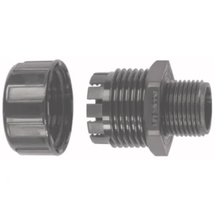 Flexicon Connector Male Thread For Fpc 20mm Light Grey