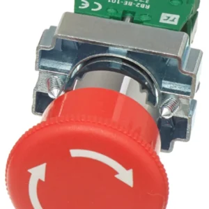 Europa Twist Release + 1N/O Metal Emergency Stop Buttons + Collar Latching IP65