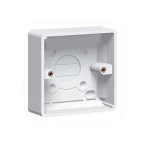 Legrand Box 1 Gang Surface 35mm White