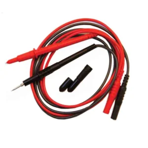 Newlec Electrical Tester Lead Set 2 Wire Unfused Leads Red/Black