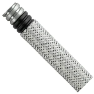 Flexicon Conduit Type Lfhubrd Overbraided 20mmx25M Galvanised Steel