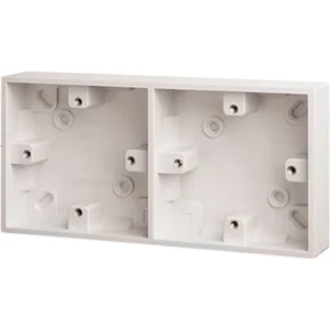 Click Scolmore Box Dual 29mm White