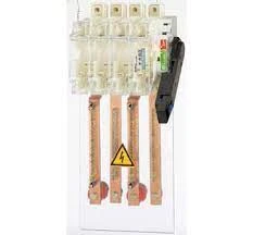 Socomec Distribution Block Term Connect 4Pole Front 400A Protect Cover