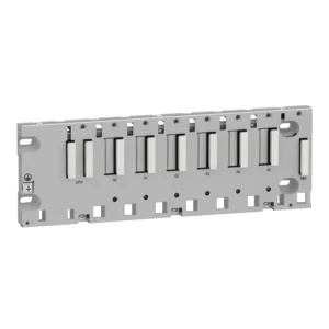 Schneider Electric Rack M340, 6 slots, panel, plate or DIN rail mounting