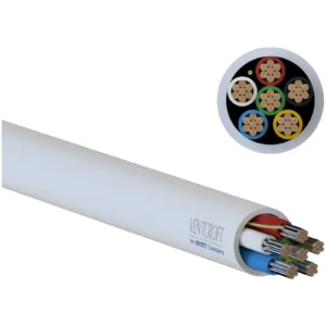 Ventcroft White Union Pro Alarm Standard Cable 6-Core