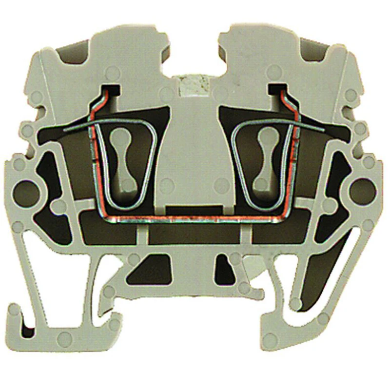 Weidmuller Z-Series 2.5mm² 1-Tier Fuse Terminal Block 24A 500V 26-12AWG Dark Beige