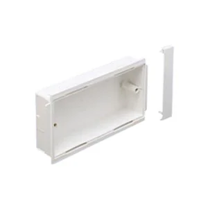 Marshall-Tufflex Box 2 Gang 32-40mm White Odyssey Adjustable