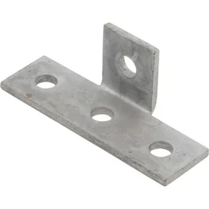 Newlec Channel Support Bracket 90° Tee 3 Hole 1 Hole Hot Dipped Galvanised