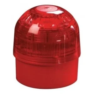 Apollo Fire Detectors Sounder+Beacon Open Area Visual Indicator 104 x 98mm Red