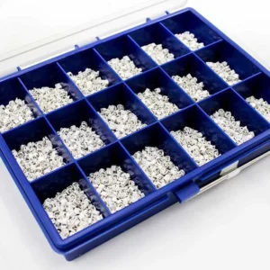 Easi-Lok Standard Slide-On Cable Marker Kit For Cable Sizes 0.75-6.0mm² - Black On White