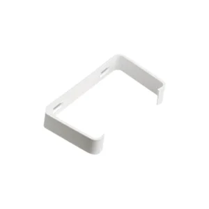 Newlec Flat Channel Ducting Fixing Clip White for 204 x 60mm Duct