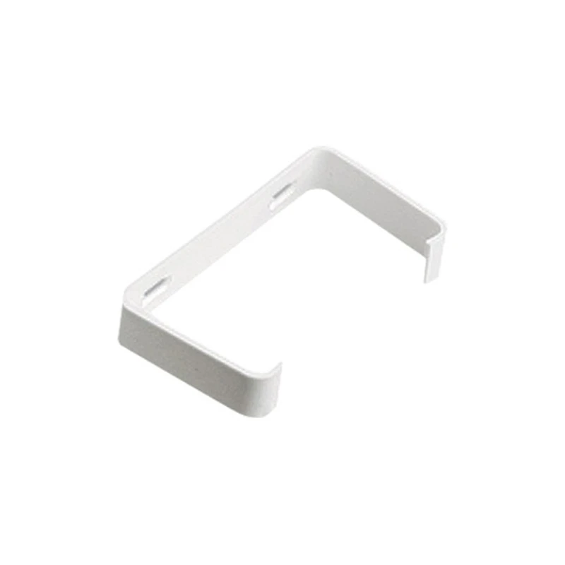 Newlec Flat Channel Ducting Fixing Clip White for 204 x 60mm Duct