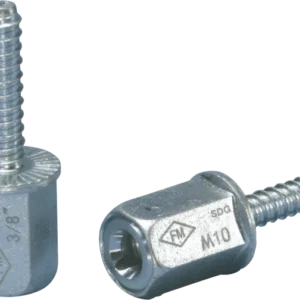 nVent CADDY Quick 10 mm Anchor Screw with Push-to-Install Technology, for 8 mm Hole, 290 kg