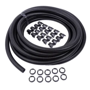 Niglon Contractor Pack Pliable Conduit 10 Connect 25mm 10m Black IP40 (10M)
