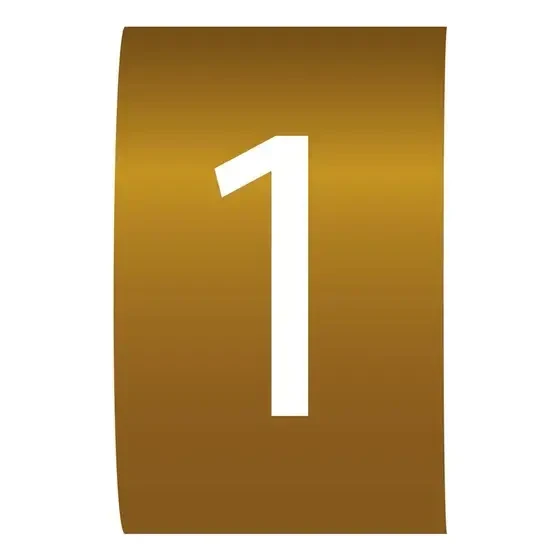 Newlec Cable Marker Refill Pack '1' up to 5.0mm White on Brown - Image 2