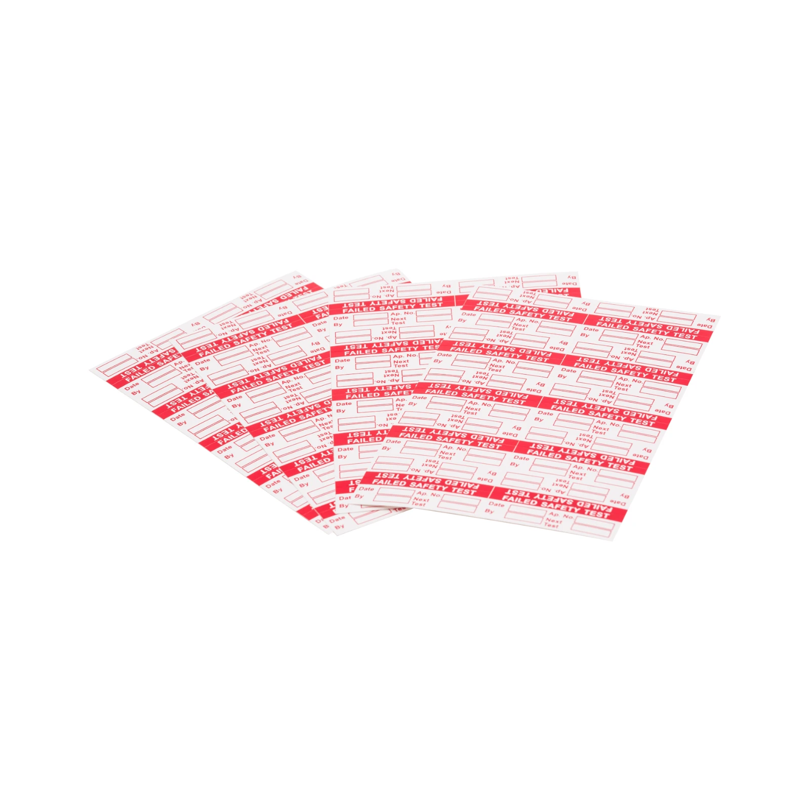 Easyfix Testing Label 'Failed PAT Test' Self Adhesive 50 x 15mm Vinyl (Pack=80) - Image 4