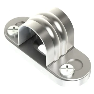 Newlec 25mm Conduit Spacer Bar Saddle Galvanised Steel