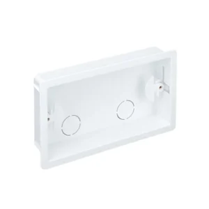 Marshall-Tufflex Dry Lining Box 2-Gang 1-9mm 25mm White