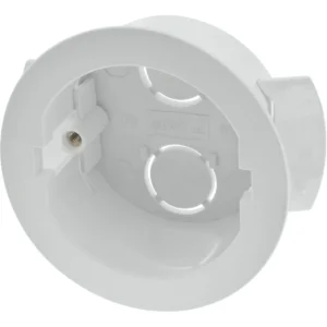Newlec Dry Lining Plasterboard Box Circular 1 Gang 34mm [Pack=10]