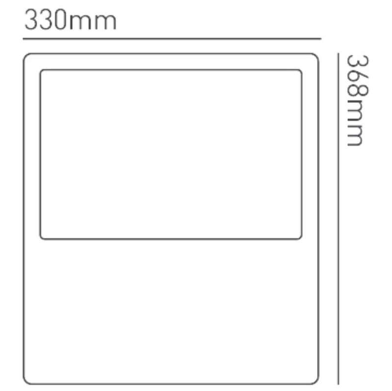 Collingwood Lighting Floodlight Industrial 4000K Beam 100X150 200W Black 22200Lm IP40 C - Image 3