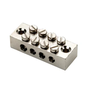 Niglon Double Pole Brass Earthing Terminals